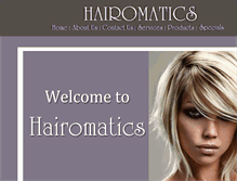 Tablet Screenshot of hairomatics.com